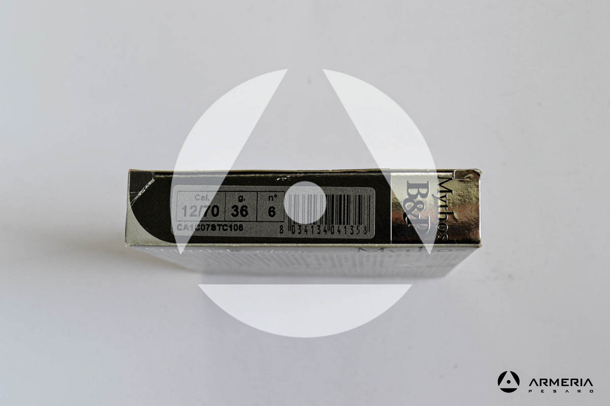 B&P Baschieri e Pellagri Mythos Stanziale Classic calibro 12 - Piombo 6 - 10 cartucce_1 lato