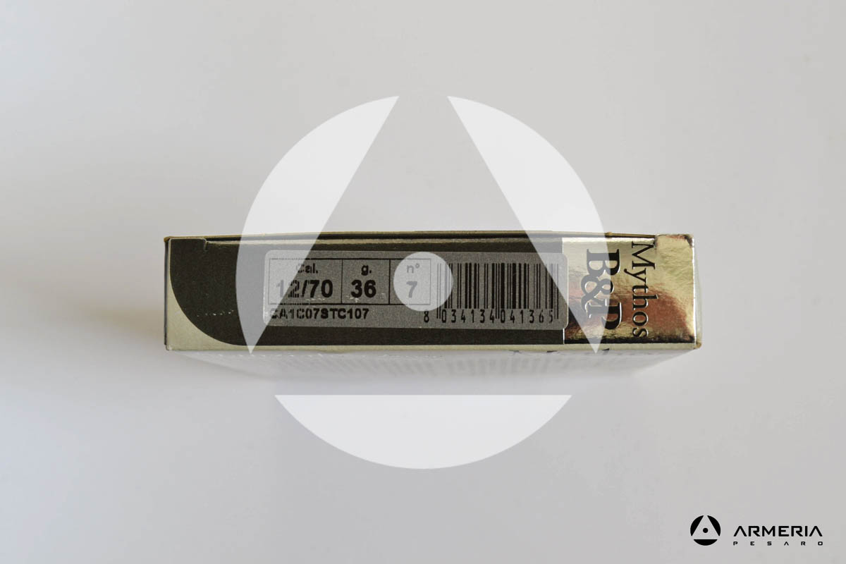 B&P Baschieri e Pellagri Mythos Stanziale Classic calibro 12 - Piombo 7 - 10 cartucce_1 lato