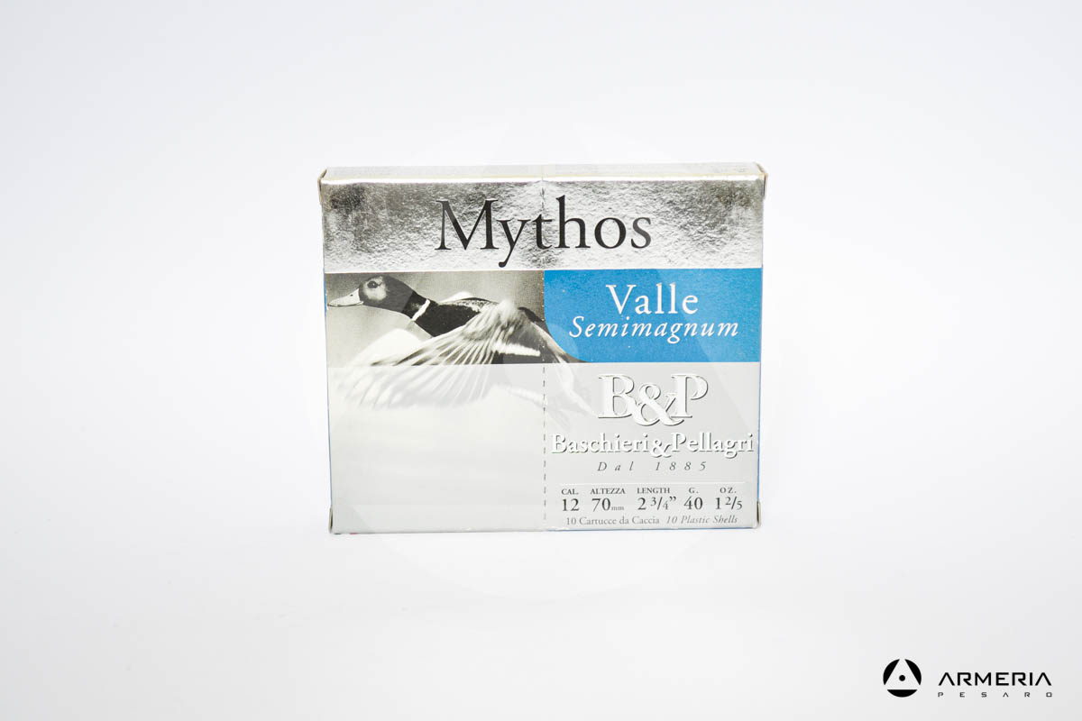 B&P Baschieri e Pellagri Mythos Valle Semimagnum calibro 12 - Piombo 2 - 10 cartucce