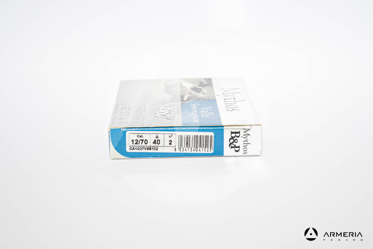 B&P Baschieri e Pellagri Mythos Valle Semimagnum calibro 12 - Piombo 2 - 10 cartucce modello