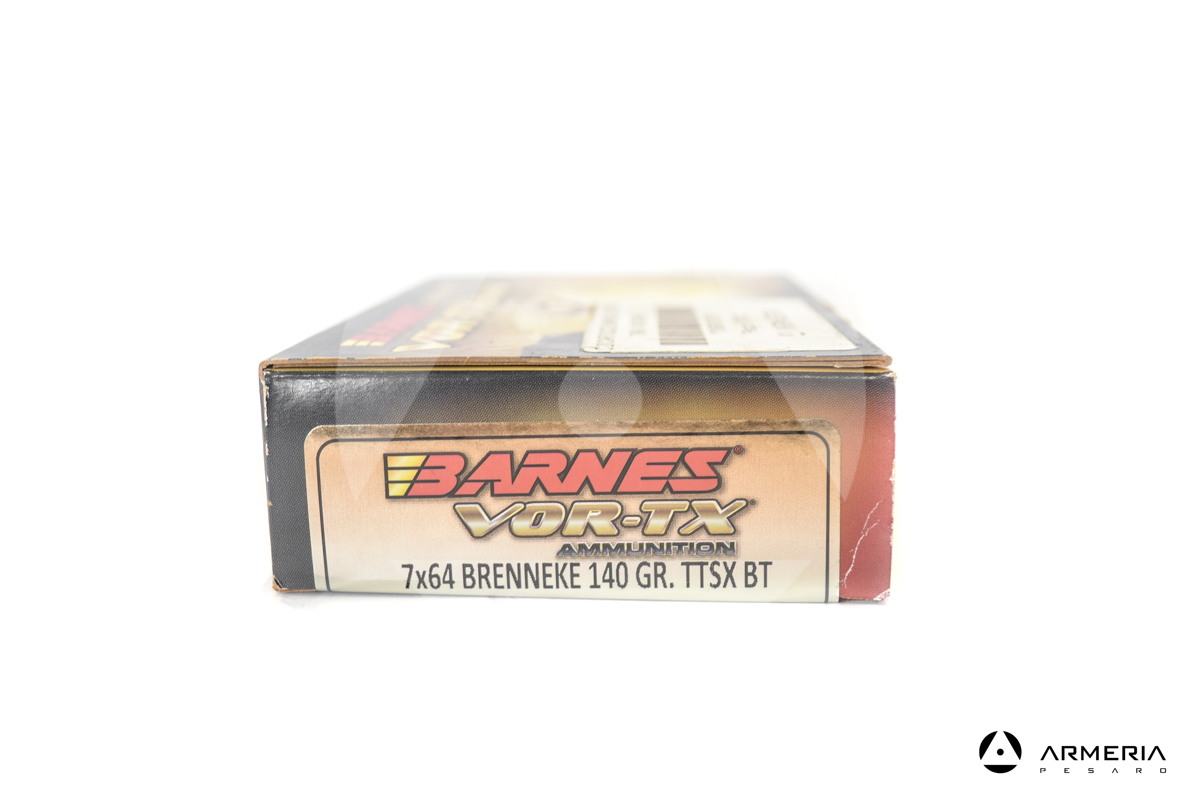 Barnes VOR-TX Euro Ammunition calibro 7x64 Brenneke 140 grani Tipped TTSX BT - 20 cartucce macro Barnes VOR-TX Euro Ammunition calibro 7x64 Brenneke 140 grani Tipped TTSX BT - 20 cartucce macro