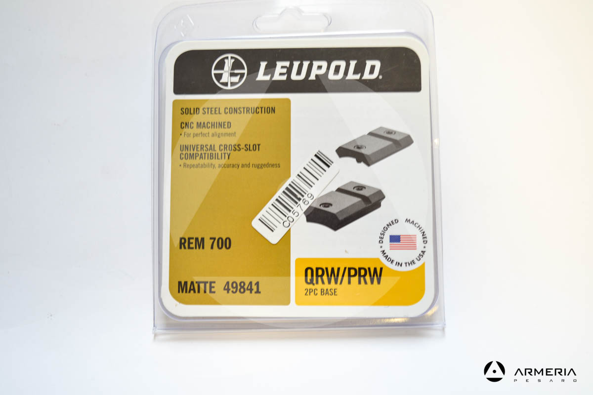 Base per anelli Leupold QRW-PRW REM 700 - matte #49841-1