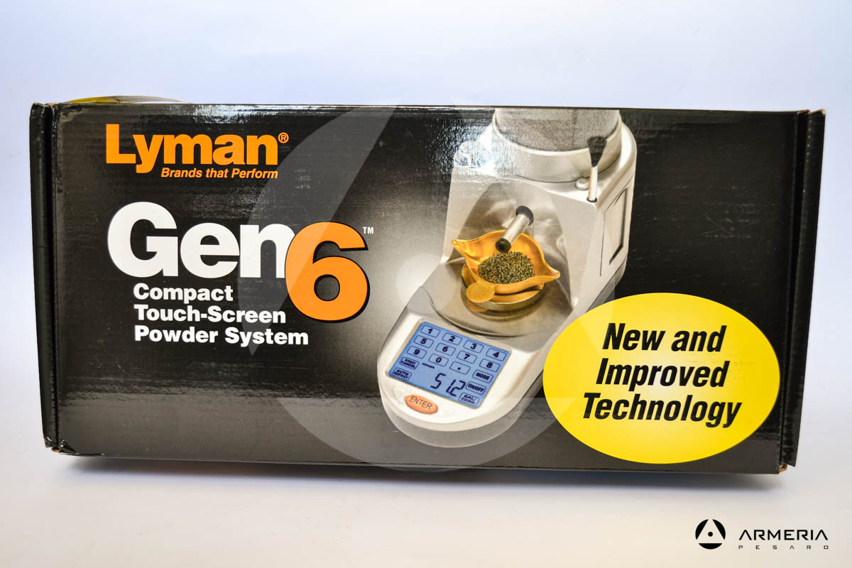 Bilancia bilancina elettronica Lyman Gen 6 touch screen