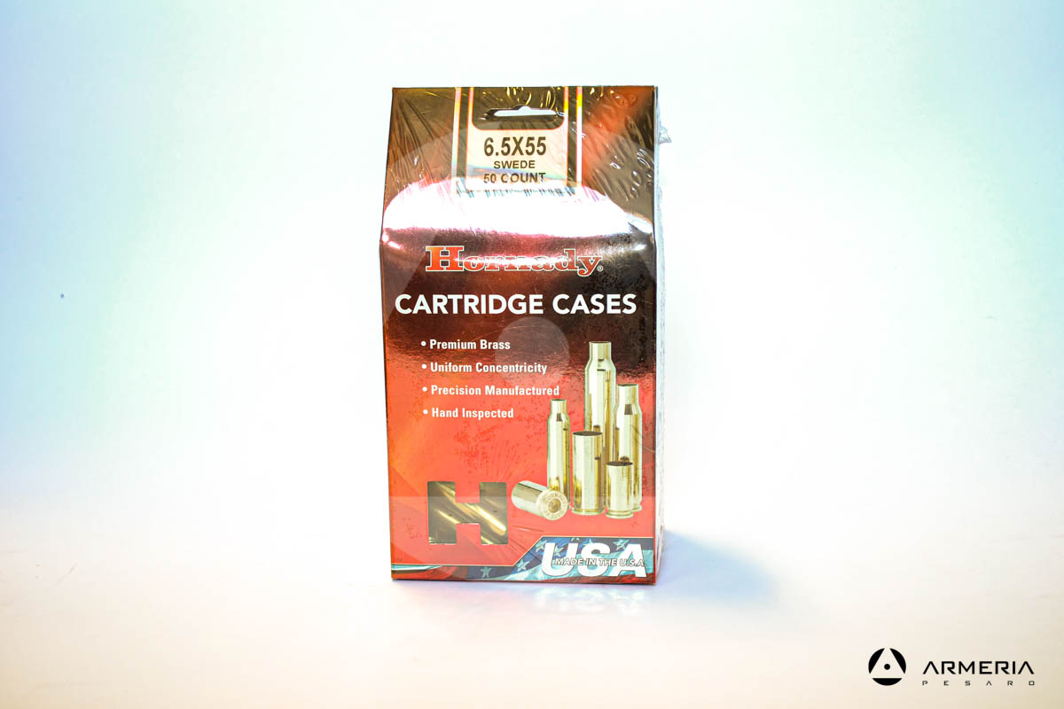 Bossoli Hornady calibro 6.5x55 - 50 pezzi vista 1