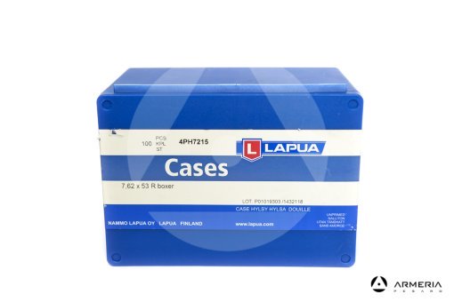 Bossoli Lapua calibro 7.62x53 R boxer 4PH7215 - 100 pezzi