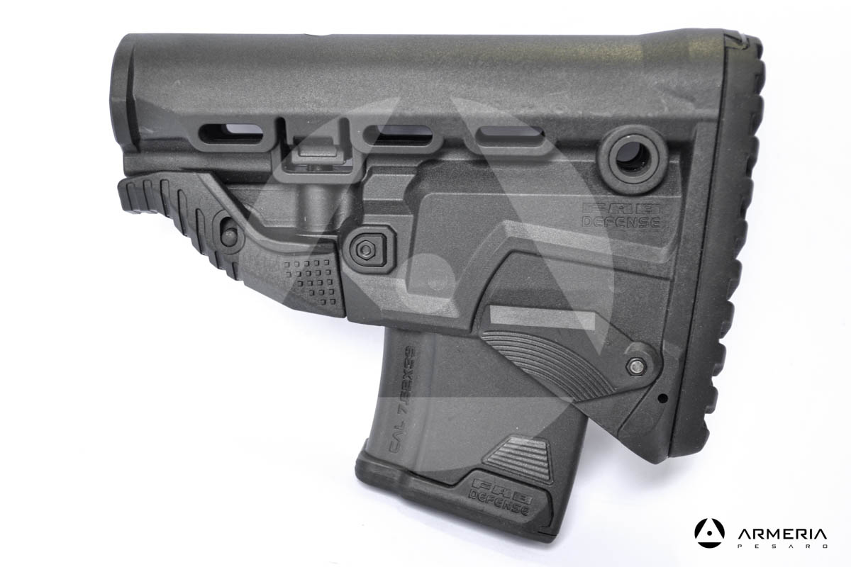 Calcio collassabile FAB Defense GK-MAG con portacaricatore lato