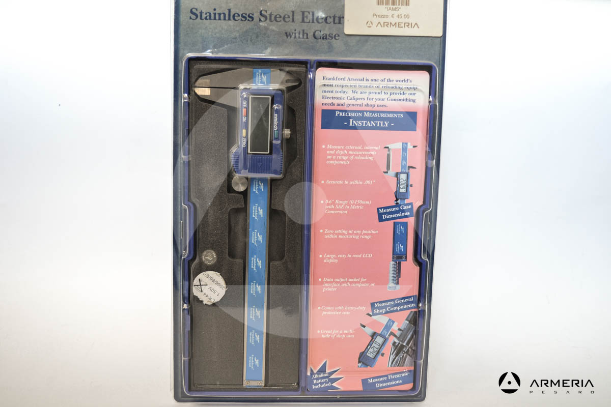 Calibro digitale Frankford Arsenal 672-060 per misurazioni mm - inch