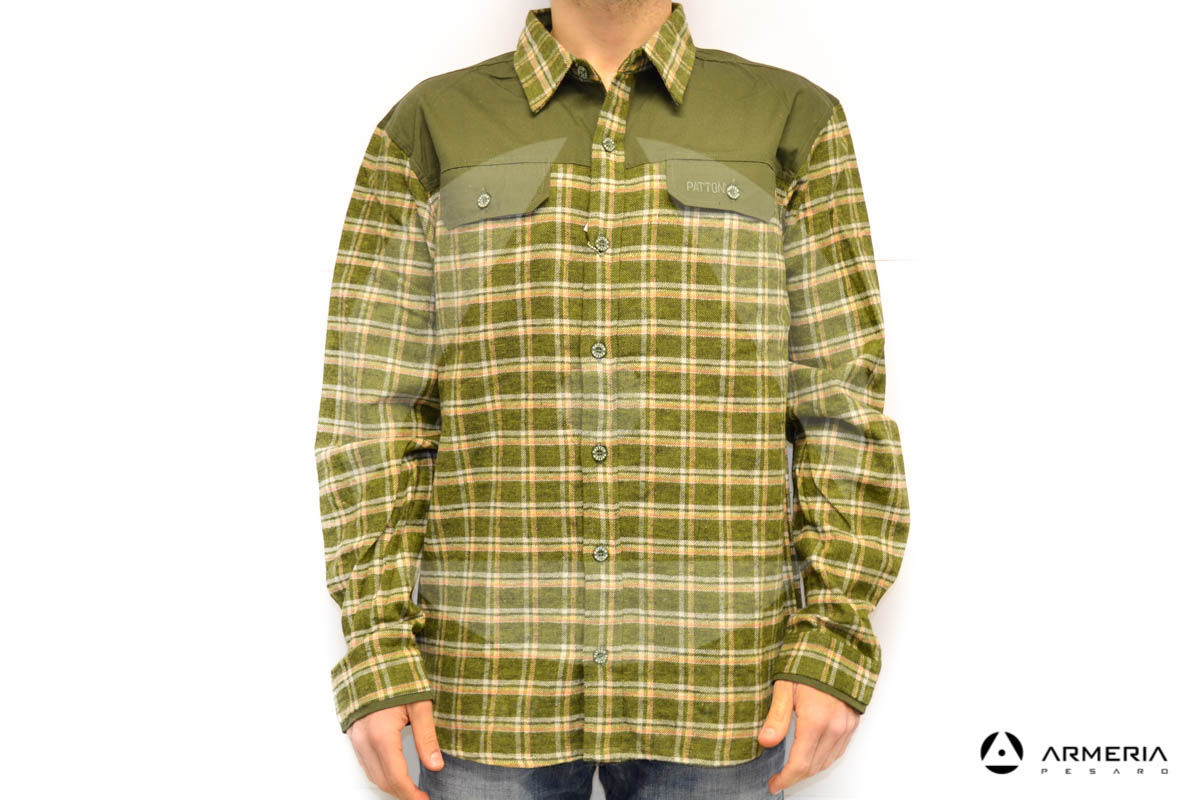 Camicia a quadri scozzese Patton taglia M