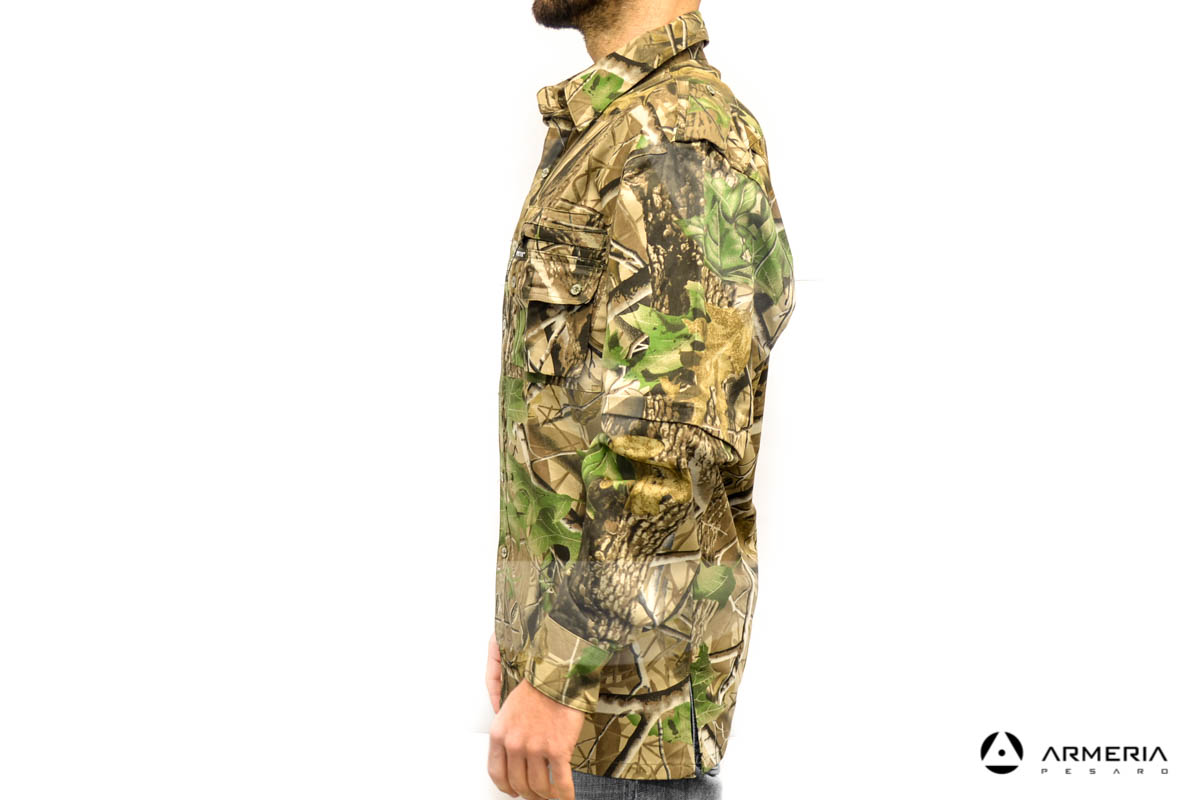 Camicia camo manica lunga Patton taglia M lato