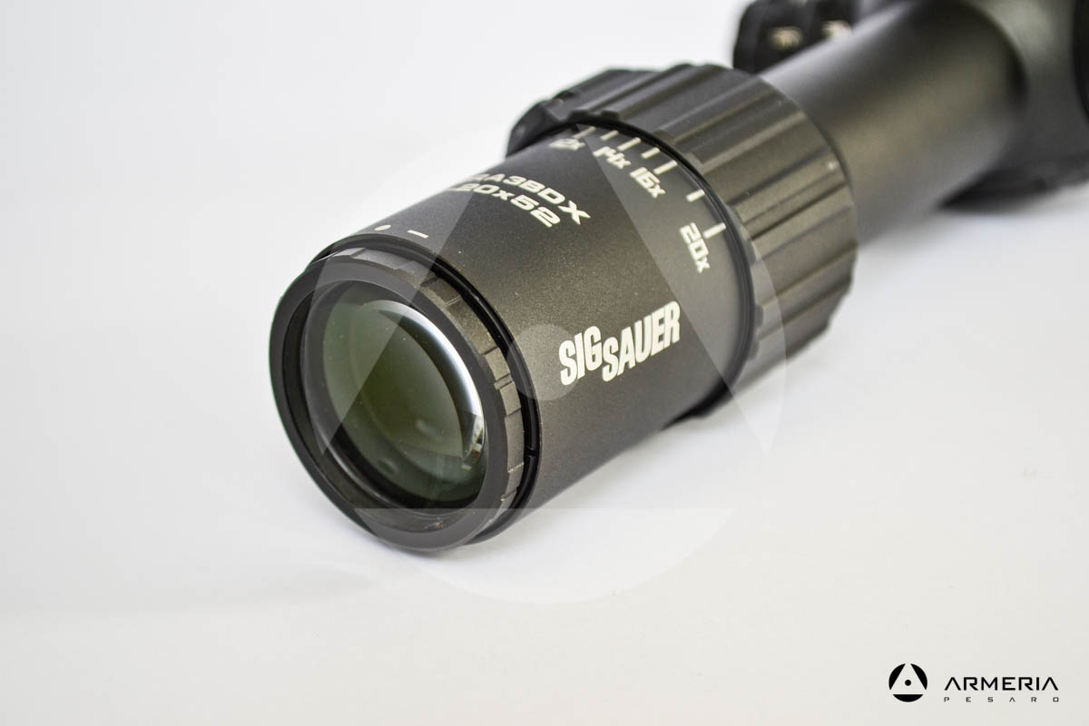 Cannocchiale Ottica Sig Sauer Sierra 3BDX 6.5-20x52 mm + Telemetro Sig Sauer Kilo 1400 BDX vista 3 Cannocchiale Ottica Sig Sauer Sierra 3BDX 6.5-20x52 mm + Telemetro Sig Sauer Kilo 1400 BDX vista 3
