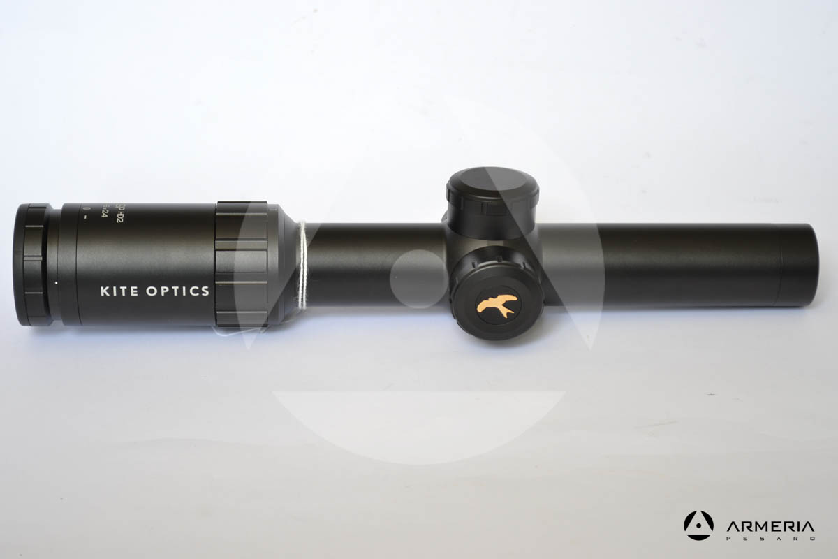 Cannocchiale Ottica da puntamento Kite KSP HD 2 X61 - BL - 1-6x24 illuminato