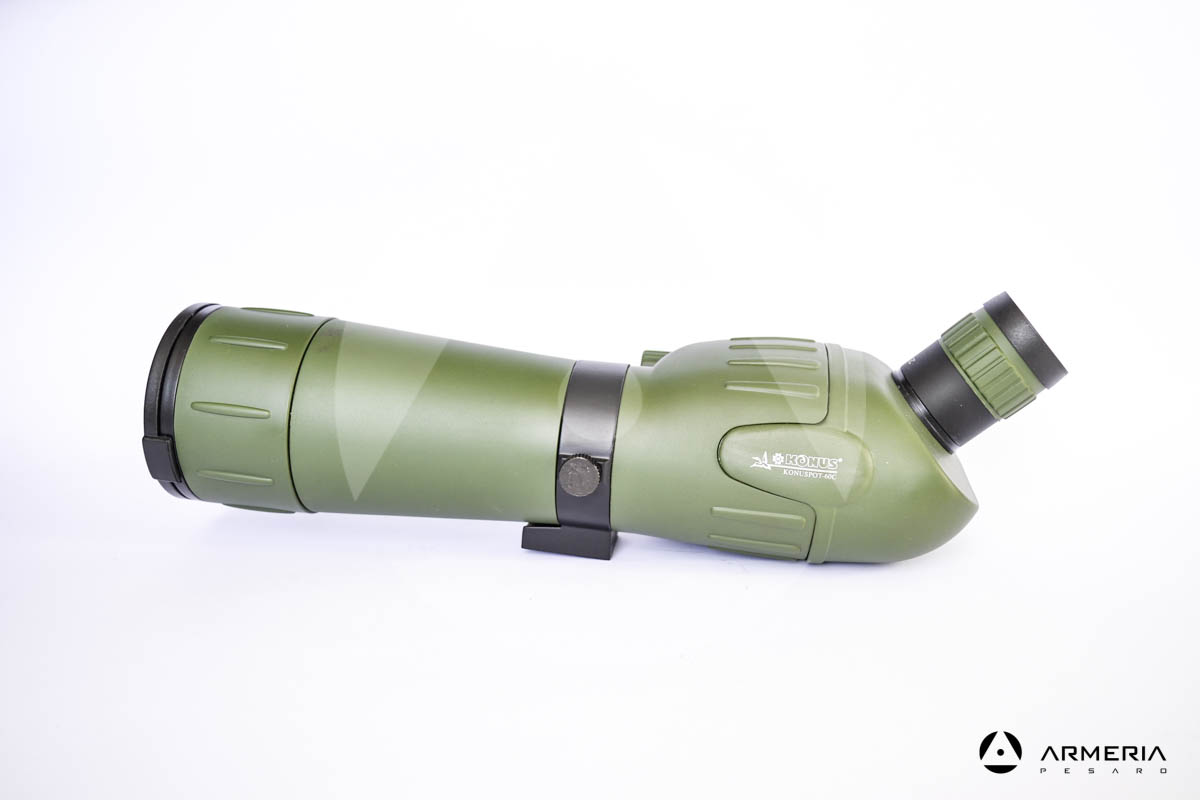 Cannocchiale ottica Alti ingrandimenti Konus Konuspot-60C zoom 20-60x60 + treppiede vista 1