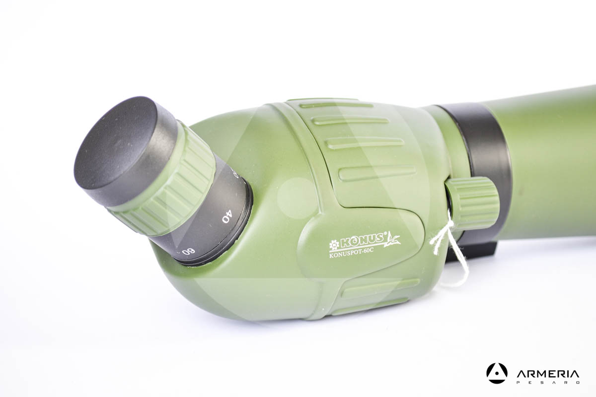 Cannocchiale ottica Alti ingrandimenti Konus Konuspot-60C zoom 20-60x60 + treppiede vista 4