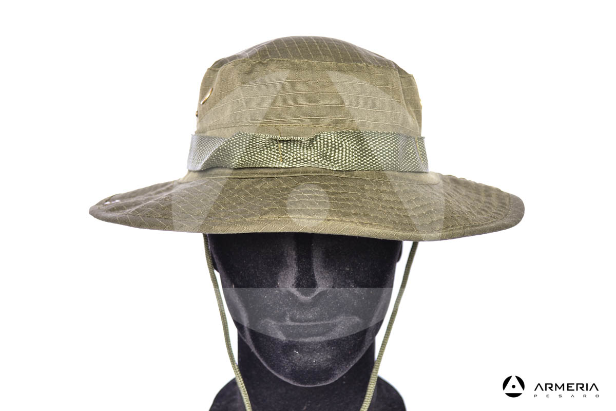 Cappello berretto a falde larghe Barbaric taglia L verde - 57_58 cm