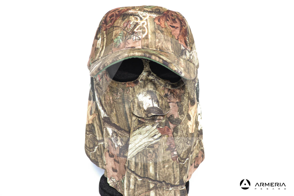 Cappello berretto da caccia Browning con maschera QuickCamo taglia unica