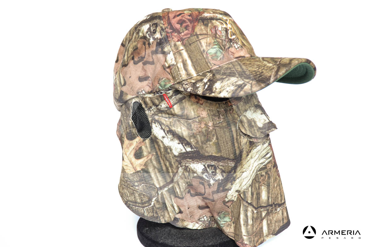 Cappello berretto da caccia Browning con maschera QuickCamo taglia unica lato