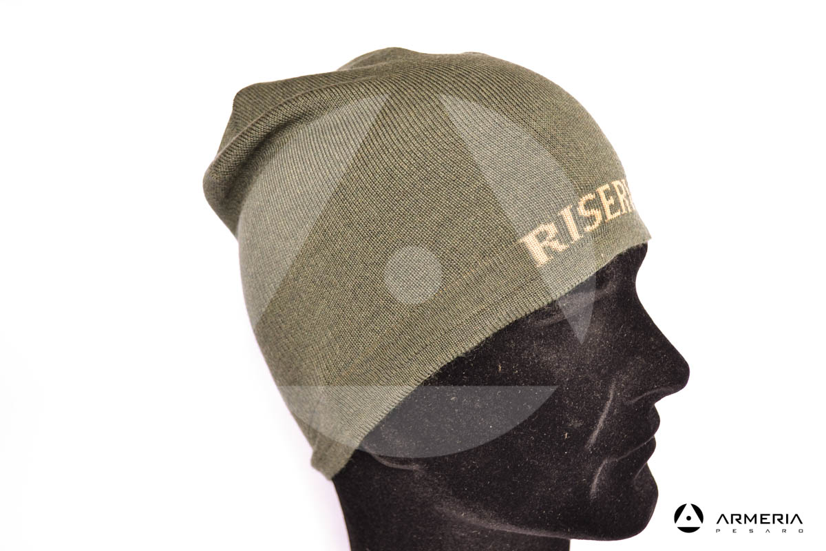 Cappello di lana verde Riserva equipaggiamento caccia taglia unica lato