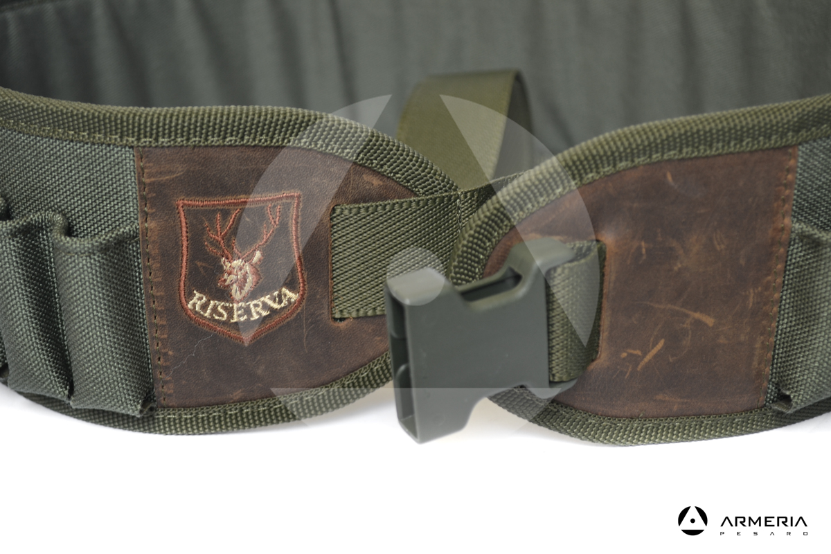 Cartuccera Riserva equipaggiamento caccia 32 celle calibro 20 verde macro