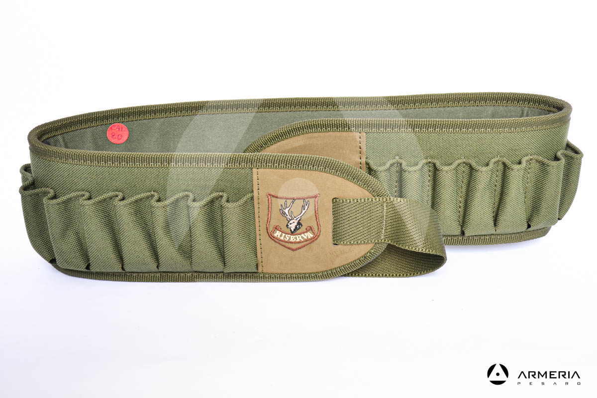 Cartuccera verde Riserva equipaggiamento caccia 32 celle calibro 20