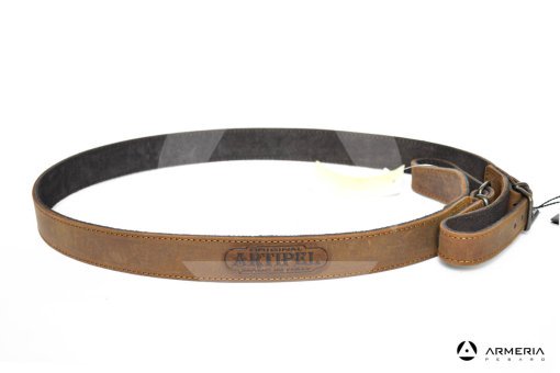 Cinghia Bretella Artipel BR01 regolabile in pelle per carabina