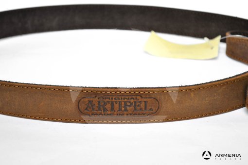Cinghia Bretella Artipel BR01 regolabile in pelle per carabina modello