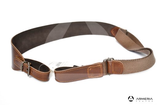Cinghia Bretella Artipel regolabile in pelle carabina