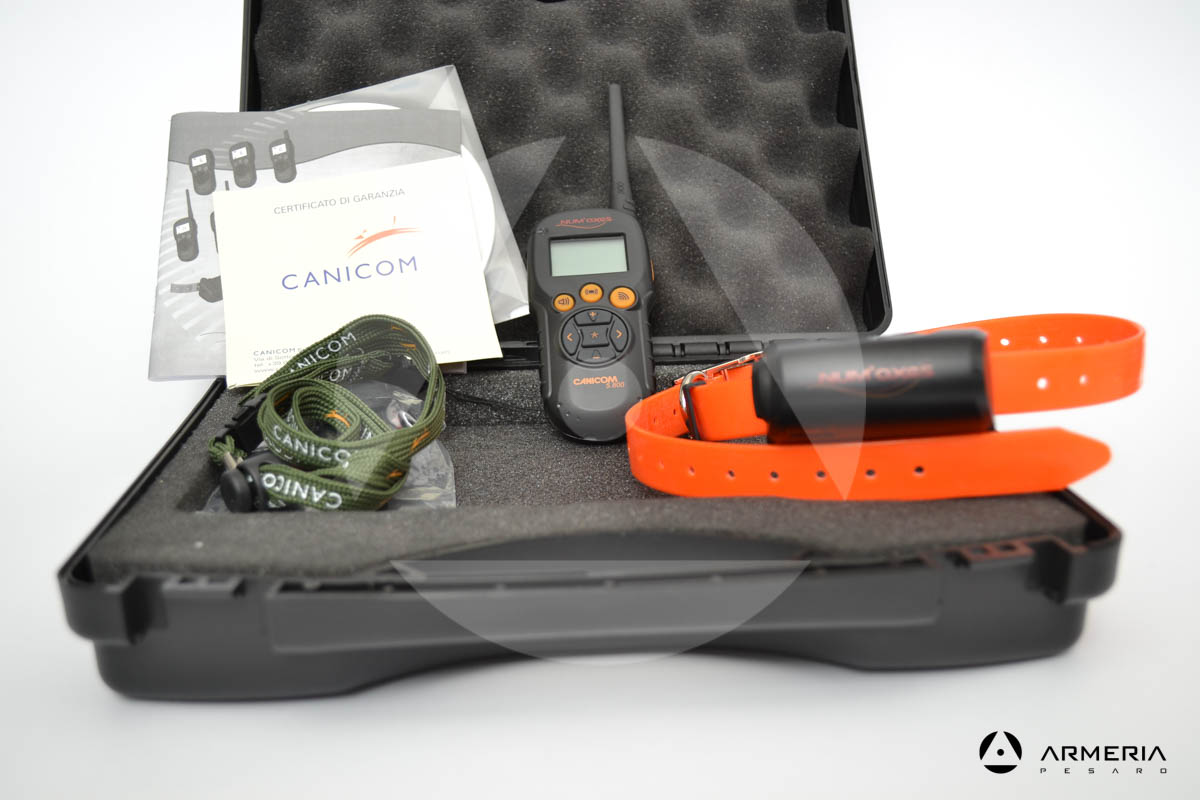 Collare addestramento educativo per cani Canicom 5.800 Num'Axes con telecomando vista 2