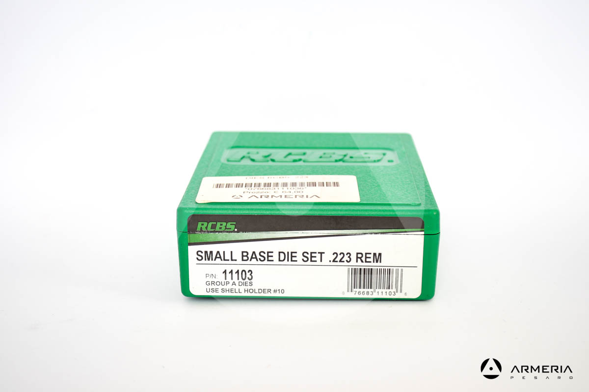 Dies RCBS Small Base Die Set calibro .223 Rem - Gruppo A - #11103-0