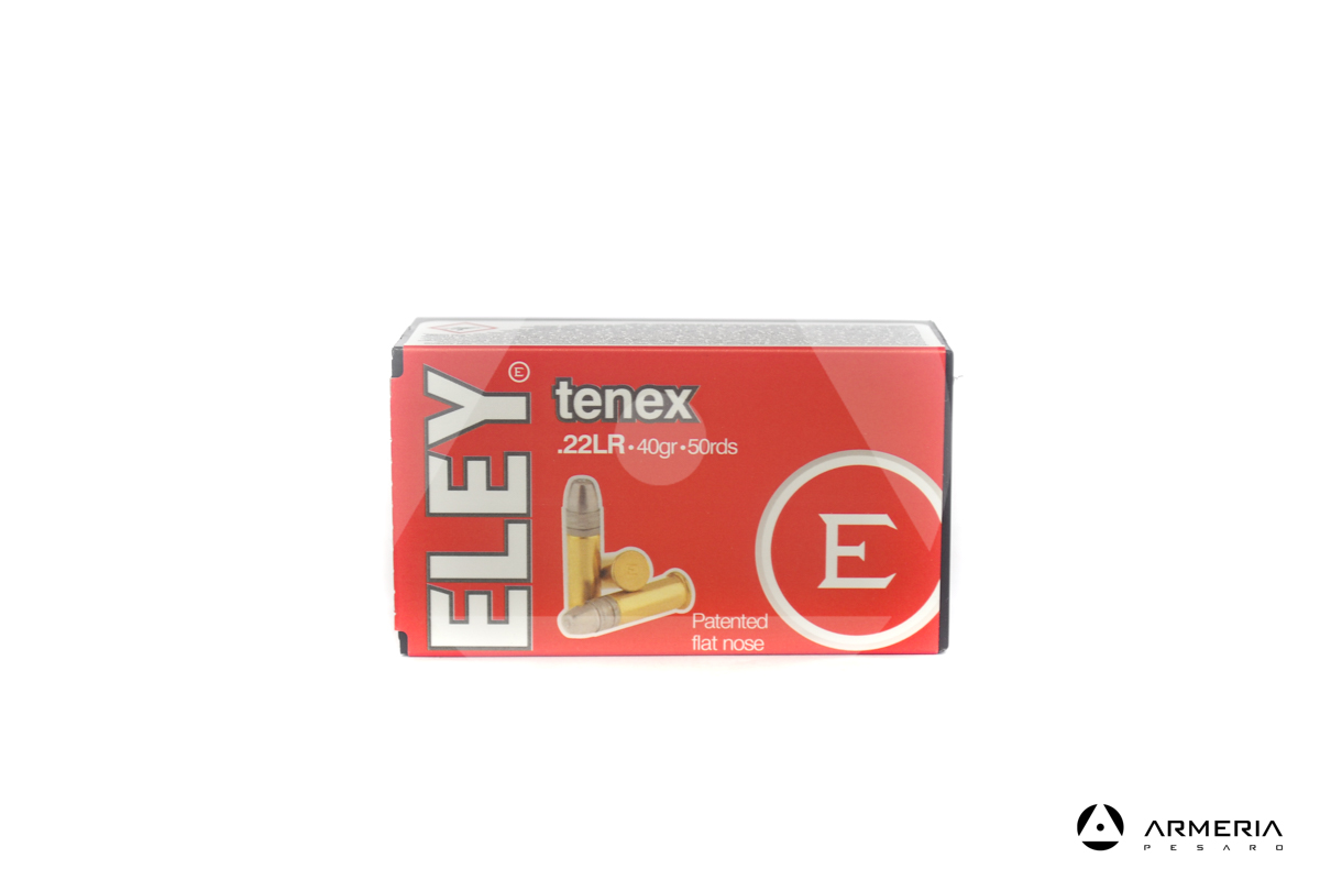 Eley Tenex calibro 22 LR Long Rifle - 40 grani - 50 cartucce