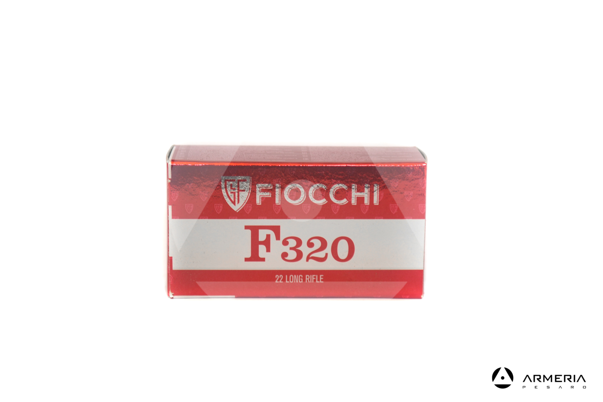 Fiocchi F320 calibro 22 LR Long Rifle - 50 cartucce