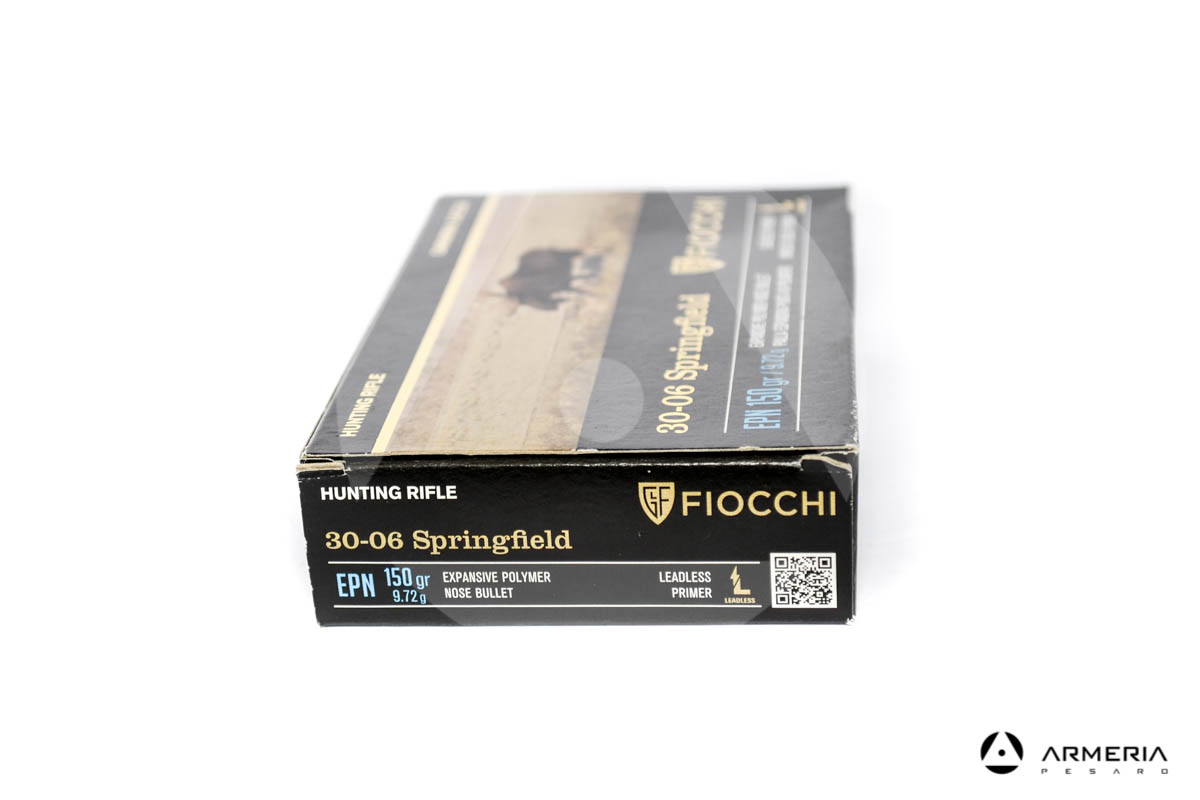Fiocchi Hunting Rifle calibro 30-06 Springfield EPN 150 grani 20 cartucce