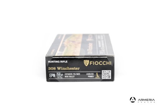 Fiocchi Hunting Rifle calibro 308 Win EPN 150 grani 20 cartucce