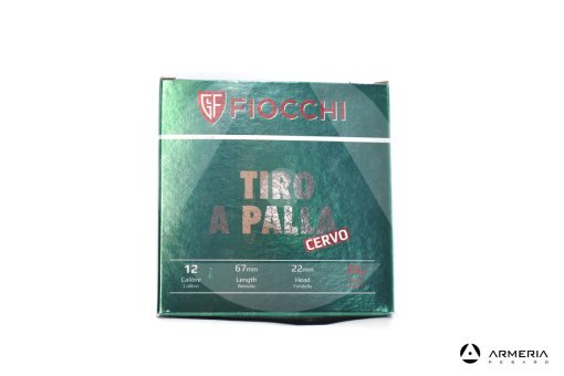 Fiocchi tiro a palla Cervo calibro 12 linea Cinghiale Corrente 28 grammi - 25 cartucce