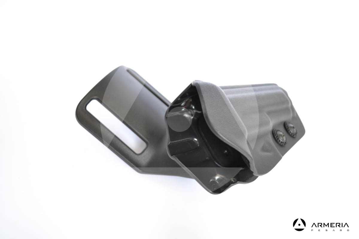 Fondina in polimero da cintura Vega Holster per pistola Beretta e Taurus lato