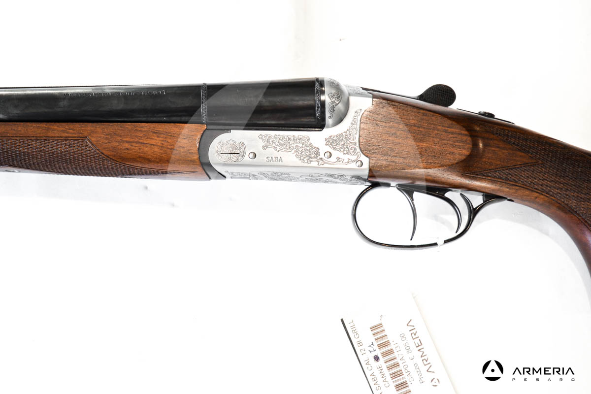 Fucile Doppietta Sabatti modello SABA calibro 12 grilletto