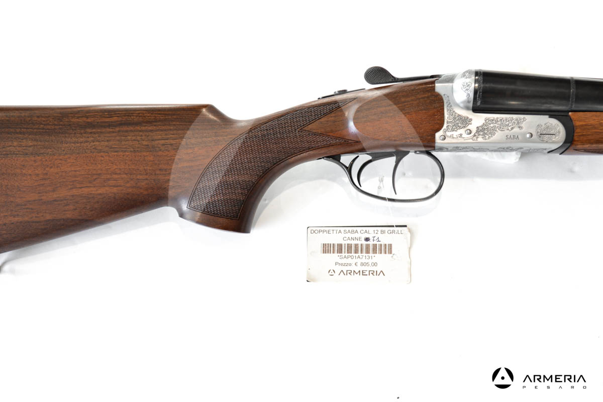 Fucile Doppietta Sabatti modello SABA cal 12 mod