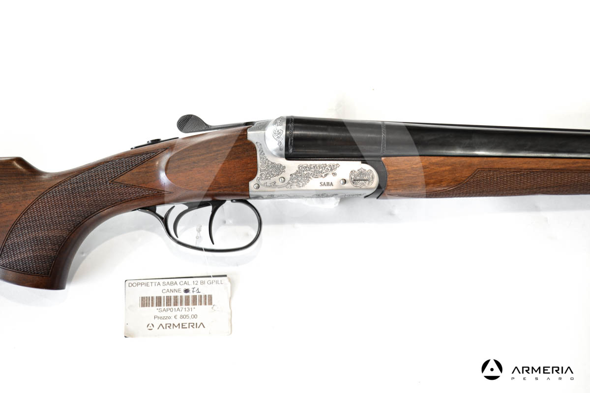 Fucile Doppietta Sabatti modello SABA cal 12 grilletto