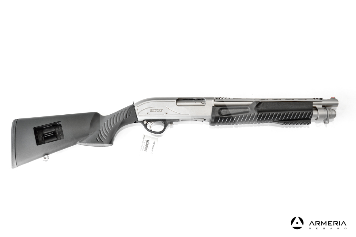 Fucile semiautomatico a pompa Hatsan modello Escort Defender Marine calibro 12 lato