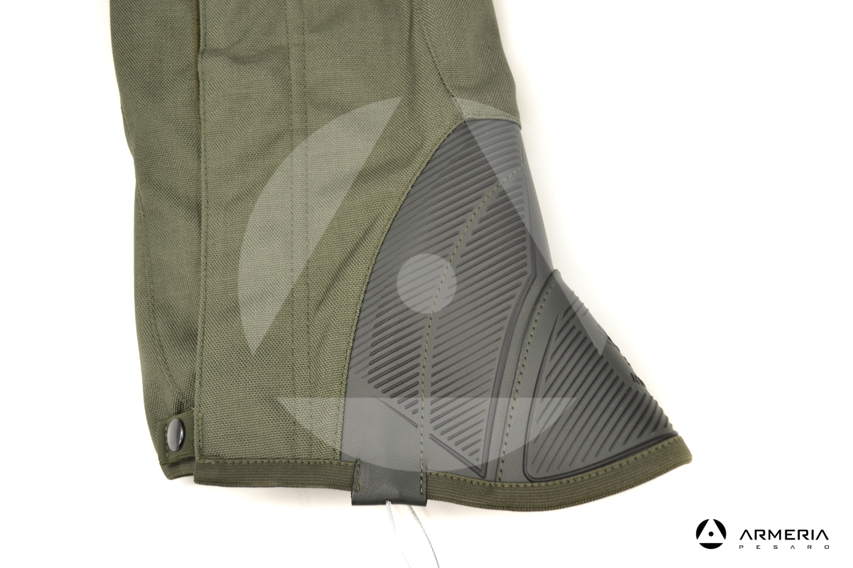 Ghetta Riserva Caccia verde con rinforzo antispino taglia XL lato