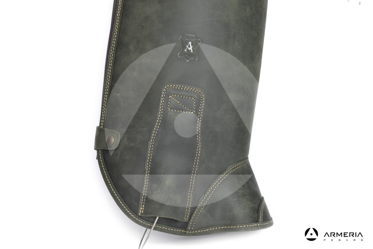 Ghetta in pelle Artipel idrorepellente #GHT 01 macro verde