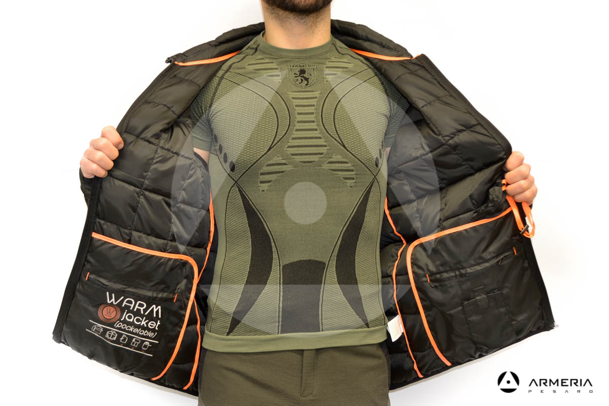 Giacca leggera Idaho nera taglia L tascabile interno