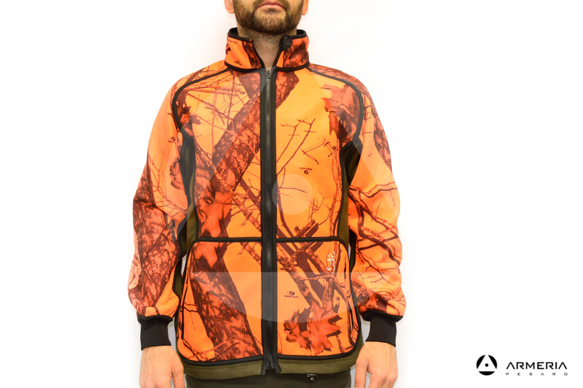 Giacca reversibile in Pile Browning Power Fleece - taglia L