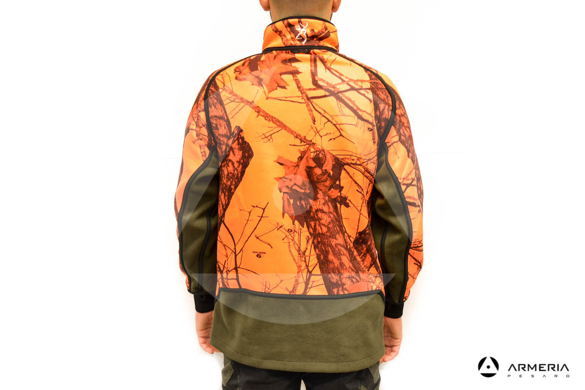 Giacca reversibile in Pile Browning Power Fleece - taglia L retro