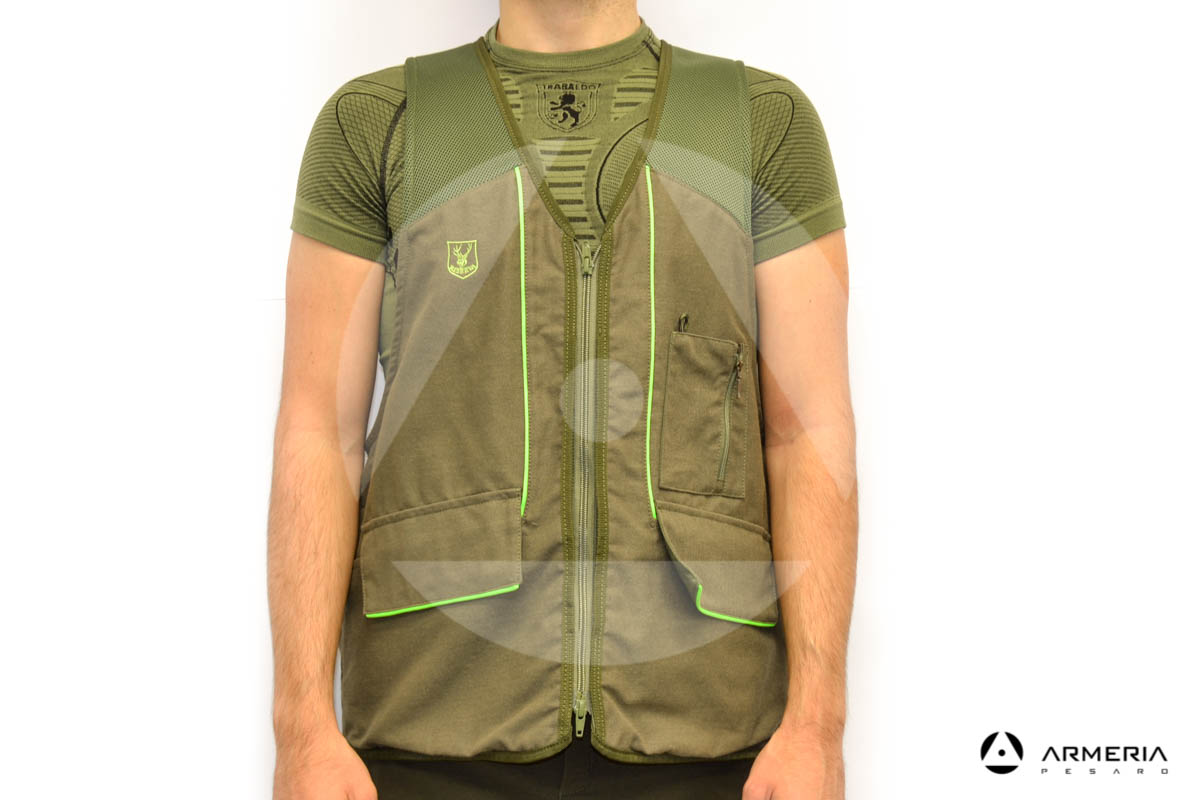 Gilet Riserva da caccia in cotone taglia M con zaino