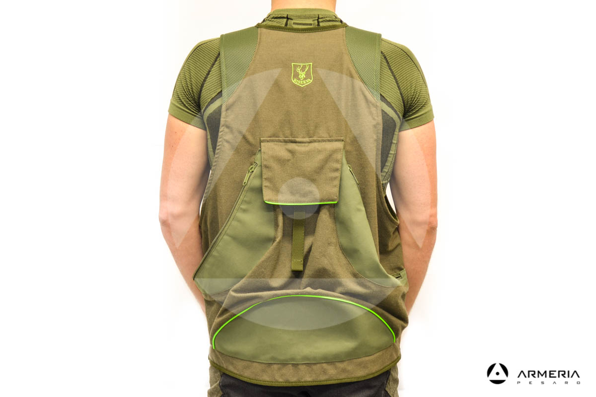 Gilet Riserva da caccia in cotone taglia M con zaino retro