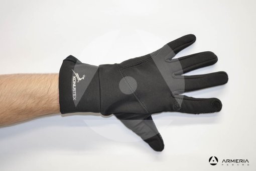 Guanti termici Konustex Ardito con dito scoperto taglia L #0294 dorso