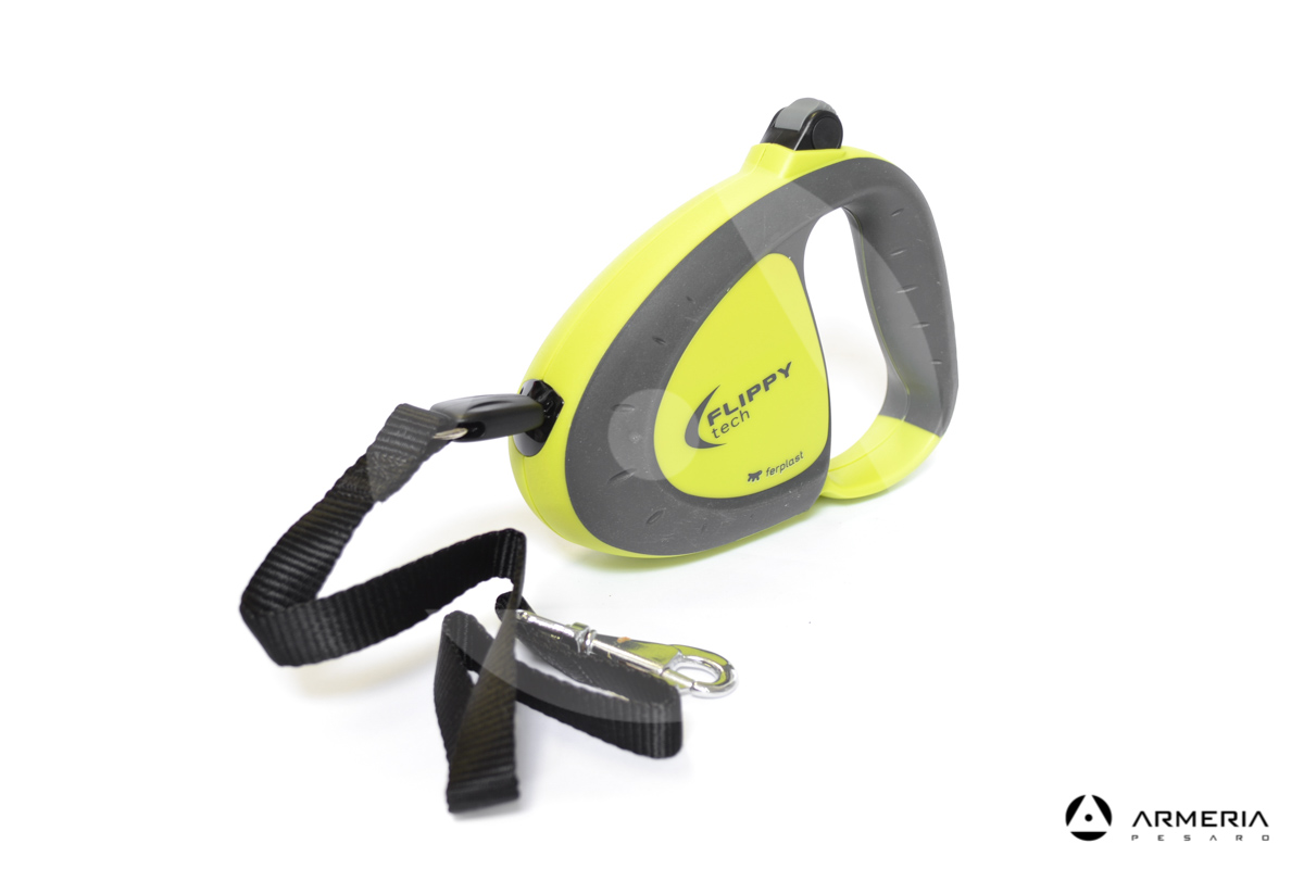Guinzaglio cane con cavo Flippy Tech taglia Small fino 12 kg verde