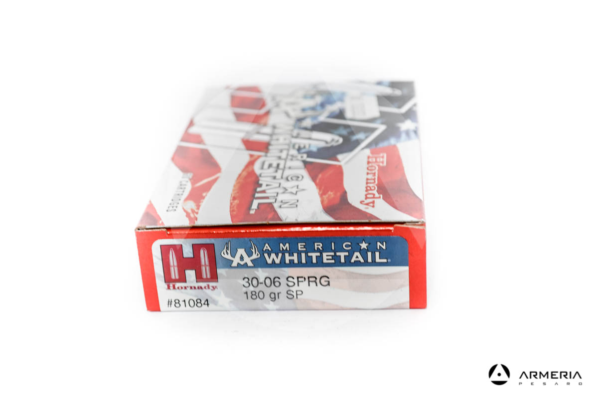 Hornady American Whitetail calibro 30-06 Springfield 180 grani SP 20 cartucce #81084