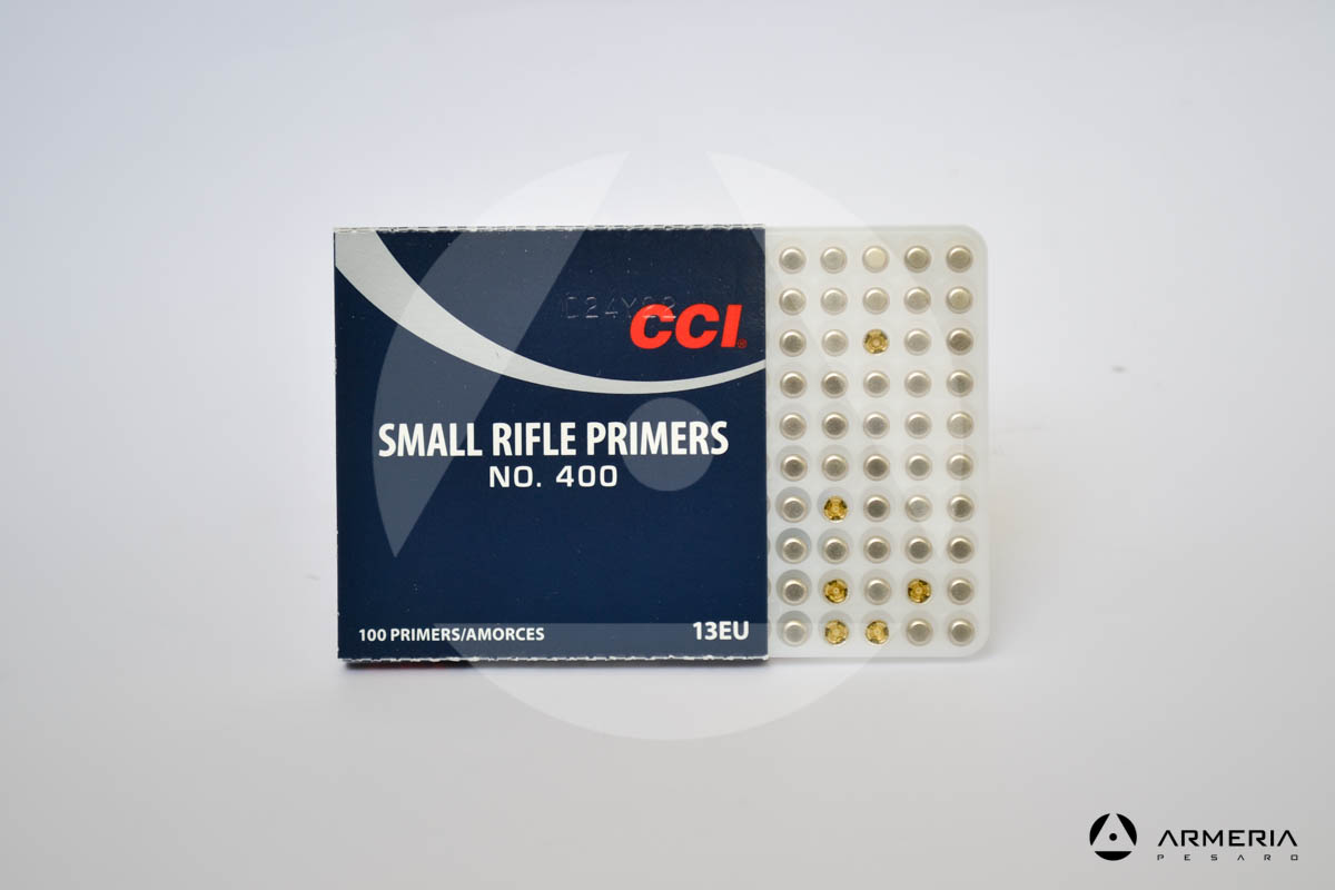 Inneschi CCI Small Rifle Primers n. 400 - 100 pz - 13EU -1
