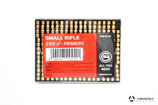 Inneschi Geco Small Rifle Primers n. 4157 - 250 pezzi